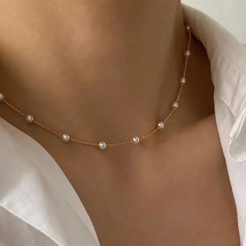 Beaded Women's Neck Chain