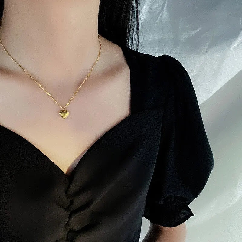 1pcs Gold Non- Tarnishing Necklace