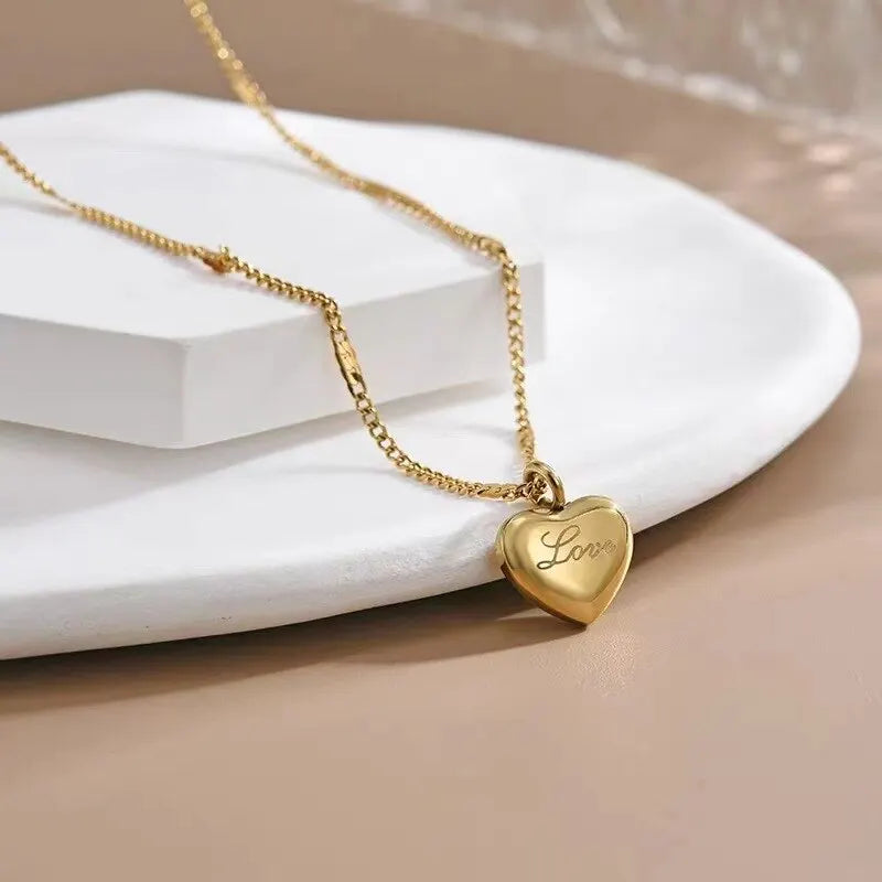 1pcs Gold Non- Tarnishing Necklace